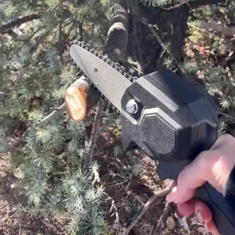 Make Short Work Of Landscaping With The Handheld Cordless MiniSaw