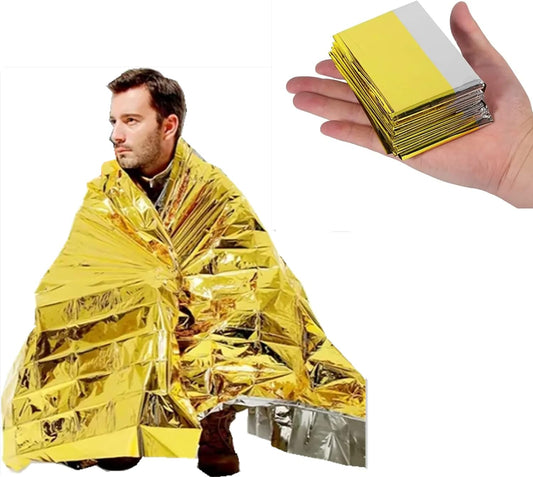 Mylar Survival Blanket  (Pack of 3)