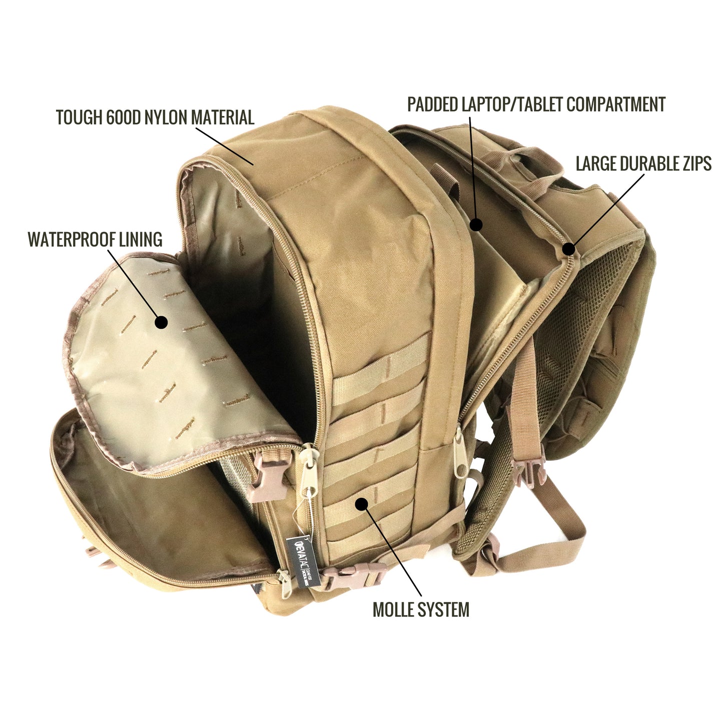 Combat Bag (Khaki)