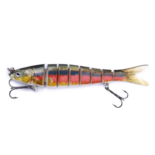 Bridgeman 8 Segment Live-Action Lure (Black/Red)