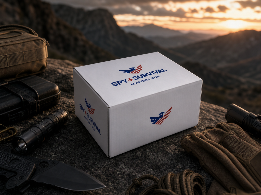 Spy + Survival Briefing Tactical Box (Partnered w/ TacticalBox)
