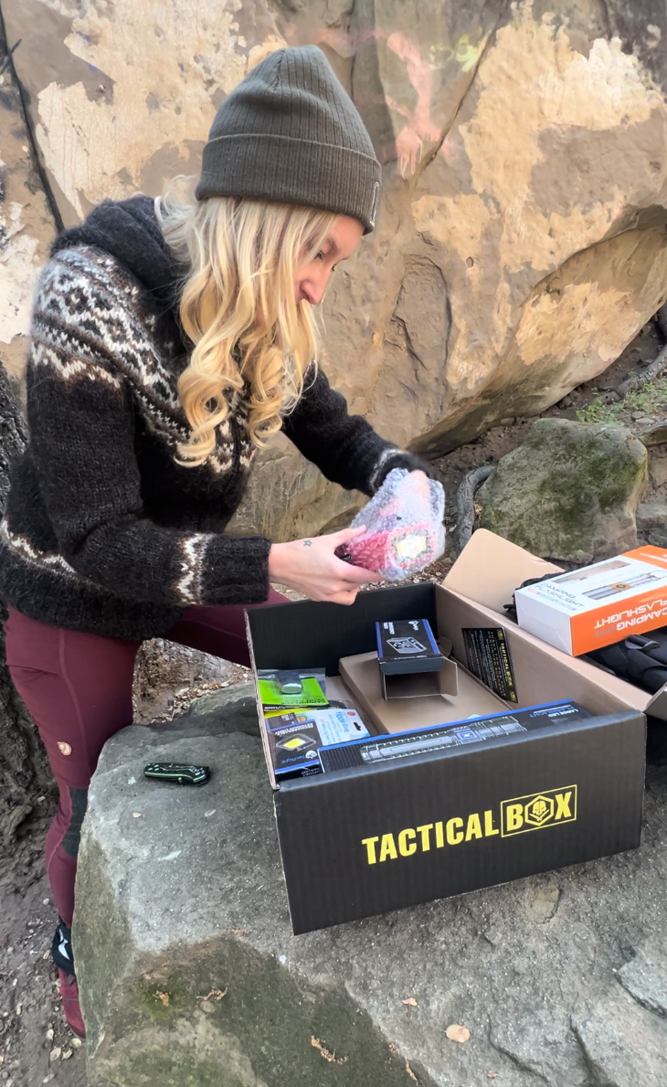 She Opened It Outside..Here’s What Was Inside the July TacticalBox!
