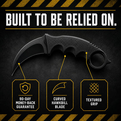 Karambit knife guarantee and key features
