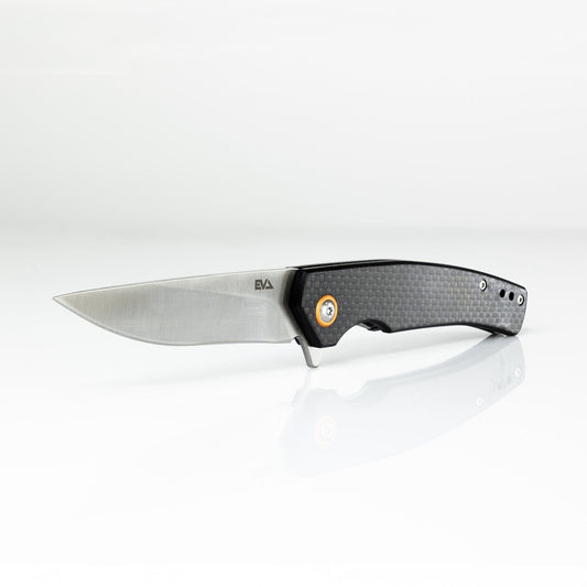 EVA ORION FOLDING KNIFE BLACK G10