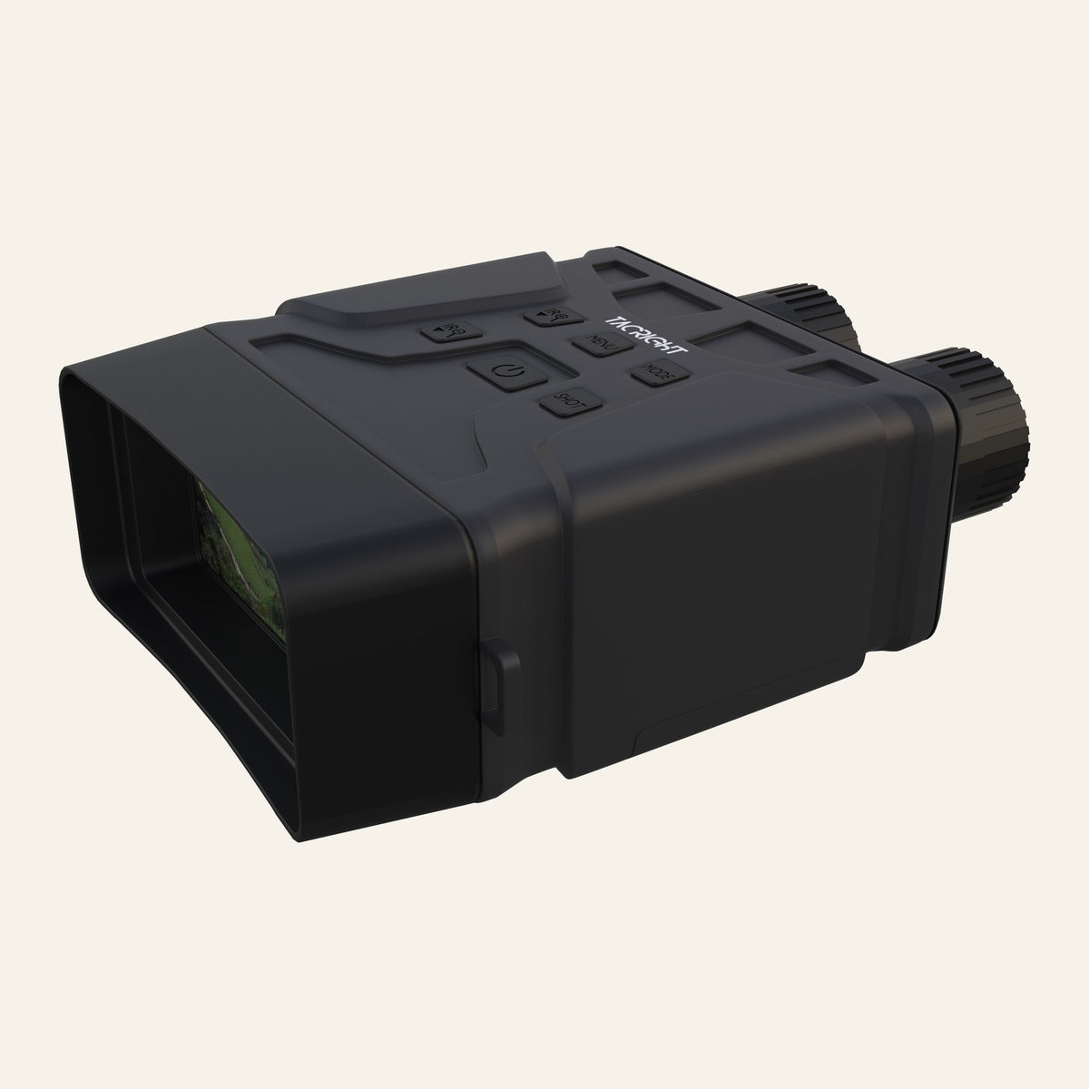 Night vision binoculars side view