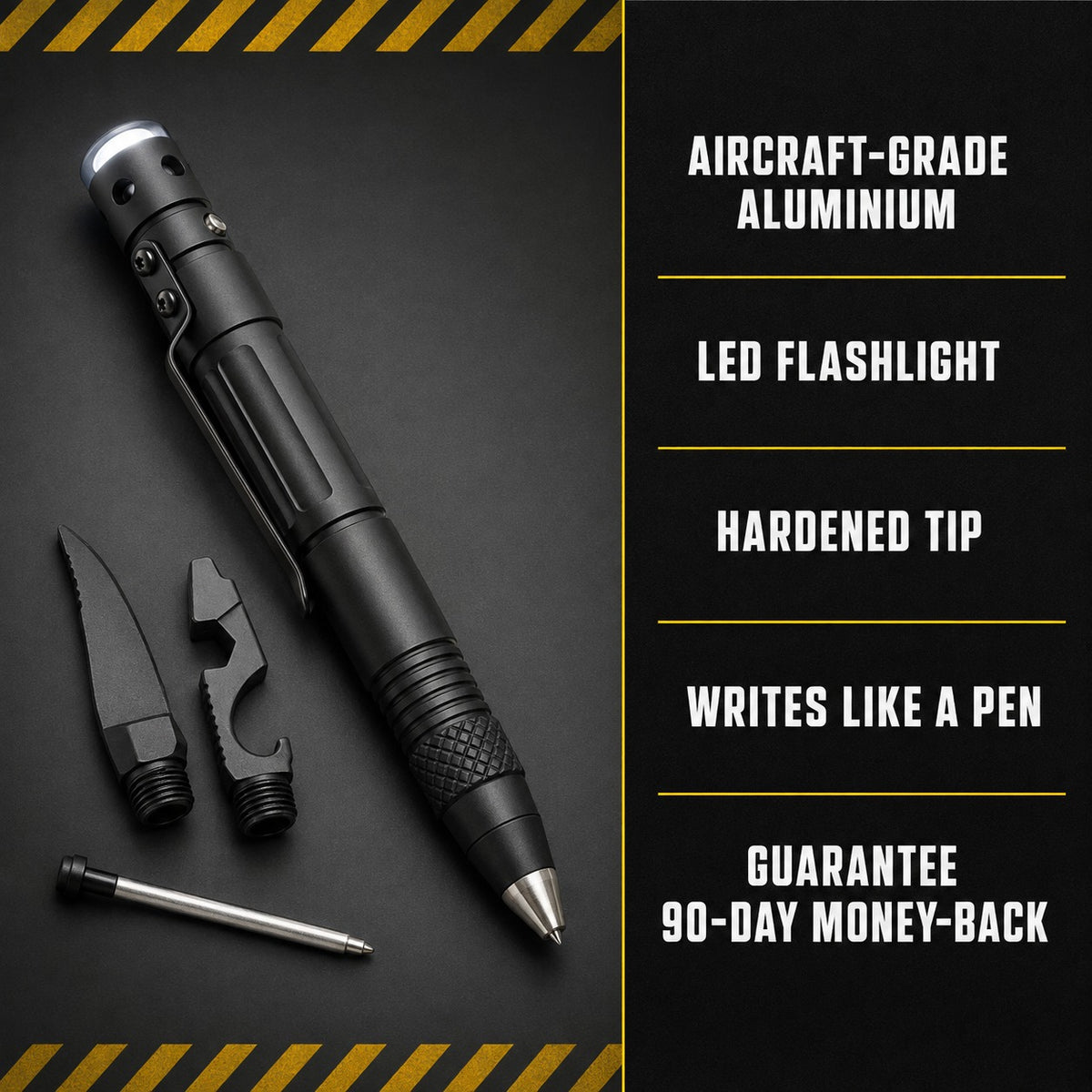 Strikepen Black specification card