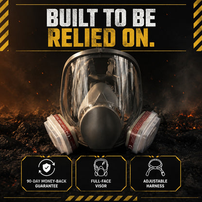 Tacright Gas Mask guarantee and key features