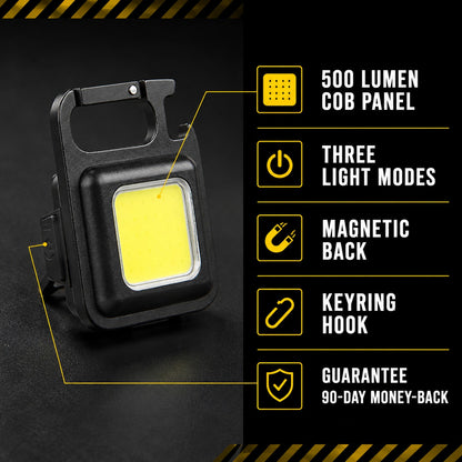 Tacright Keychain Light specification card